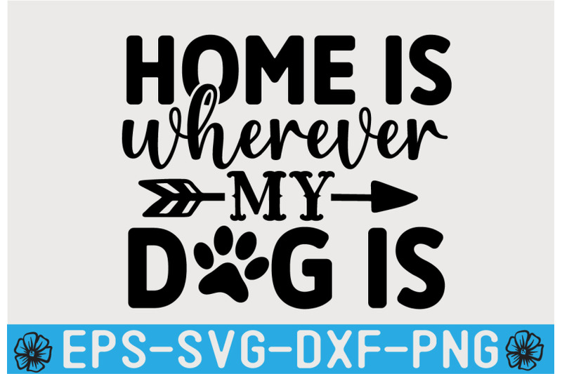 dog-svg-quotes-t-shirt-design-template