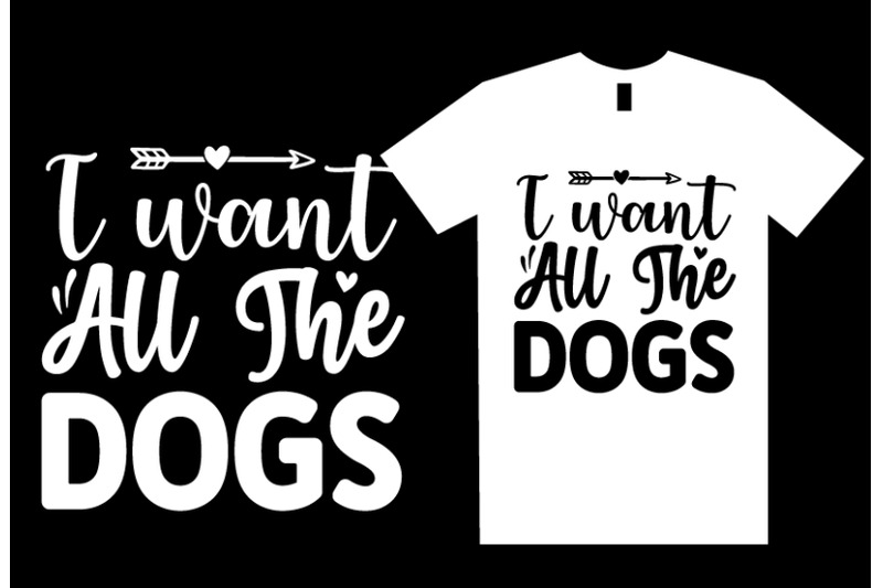 dog-svg-quotes-t-shirt-design-template