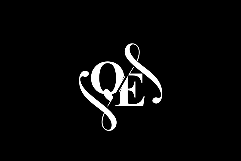 qe-monogram-logo-design-v6