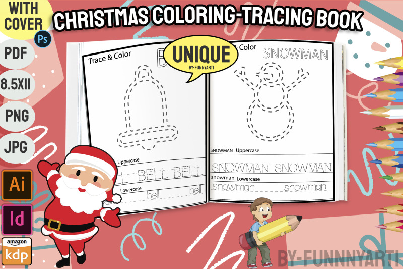 christmas-activity-book-trace-amp-color