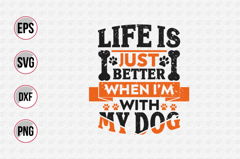 dog-quotes-vector-design-template-svg
