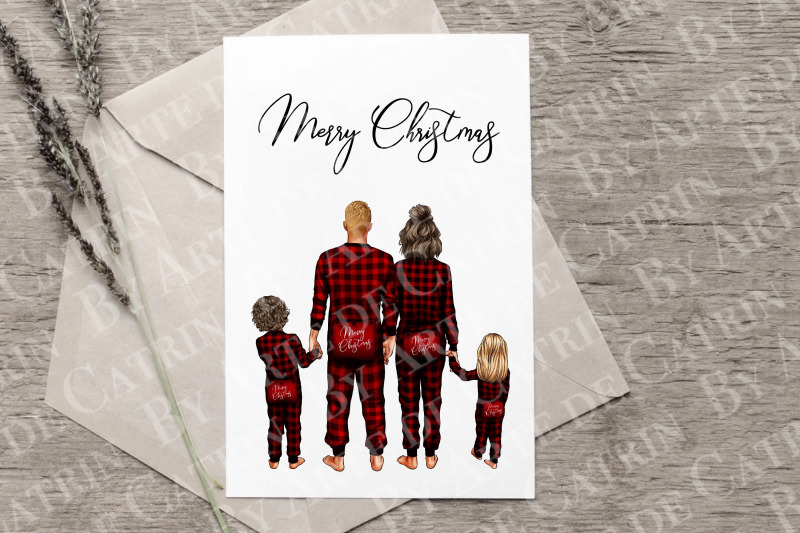 christmas-pajamas-family-clipart-png