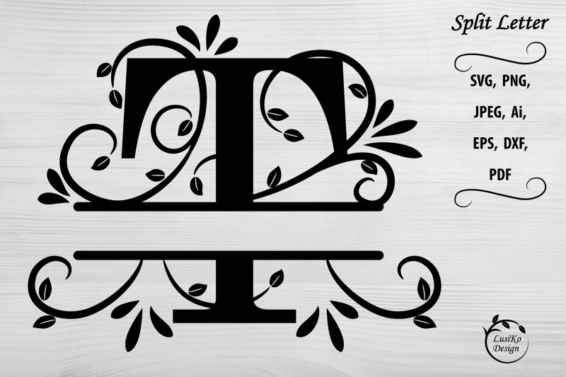 letter-t-split-monogram-letter-t-floral-alphabet-svg-dxf