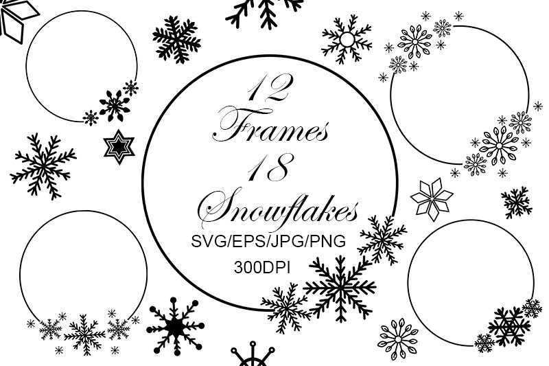 christmas-frames-snowflakes-set-svg-christmas-snowflake-frames