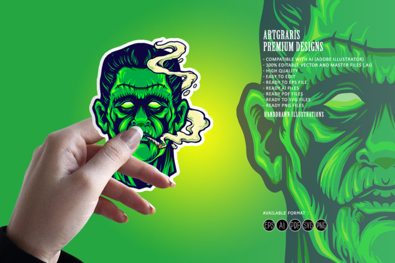 frankenstein-smoking-cannabis-halloween