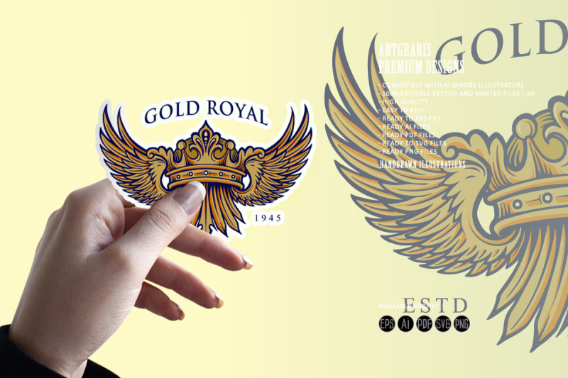 golden-royal-crown-elegant-logo