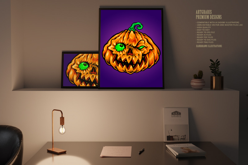 halloween-jack-o-lantern-carving-zombie-pumpkins