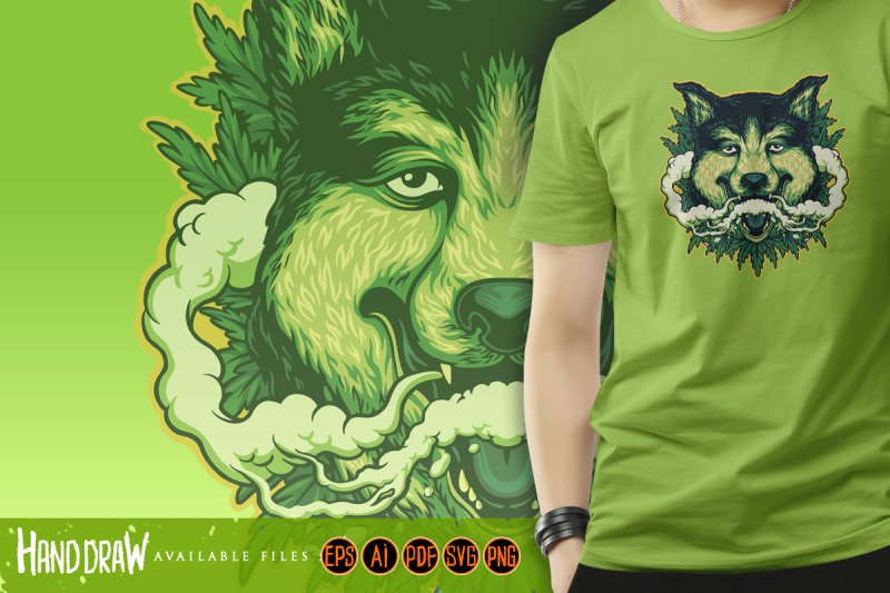 wolf-weed-smoking-cannabis-clouds