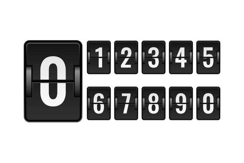 scoreboard-mechanical-numbers-for-counter-flipping-watch-panel-eleme