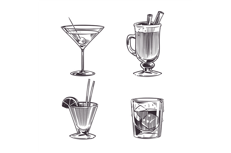 sketch-cocktails-alcohol-drinks-hand-drawn-cold-beverages-in-differen