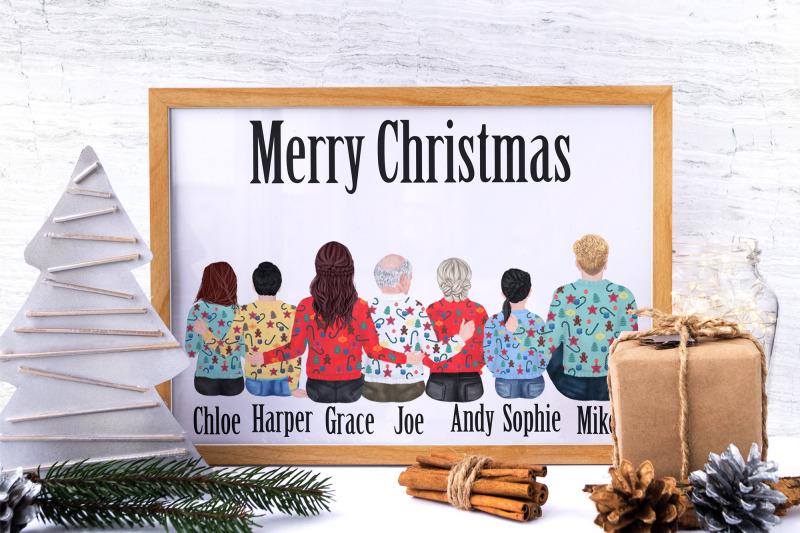 christmas-bundle-family-clipart-matching-sweaters-png