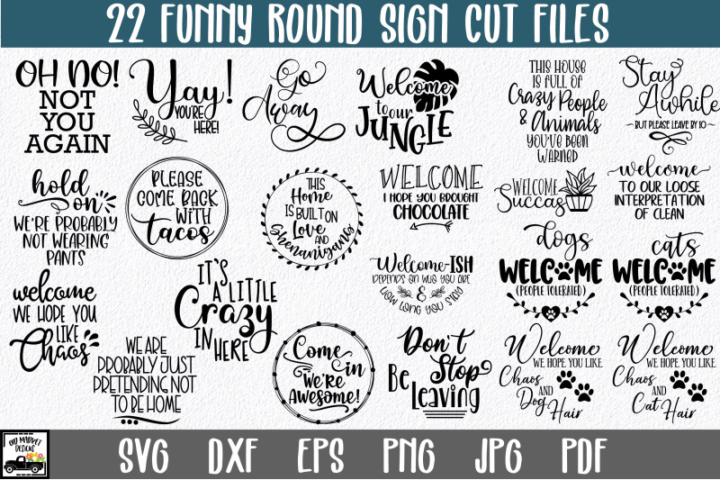 funny-round-sign-bundle-round-svg-files-farmhouse-signs