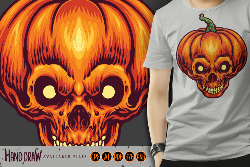 halloween-jack-o-lantern-pumpkin-skull-head