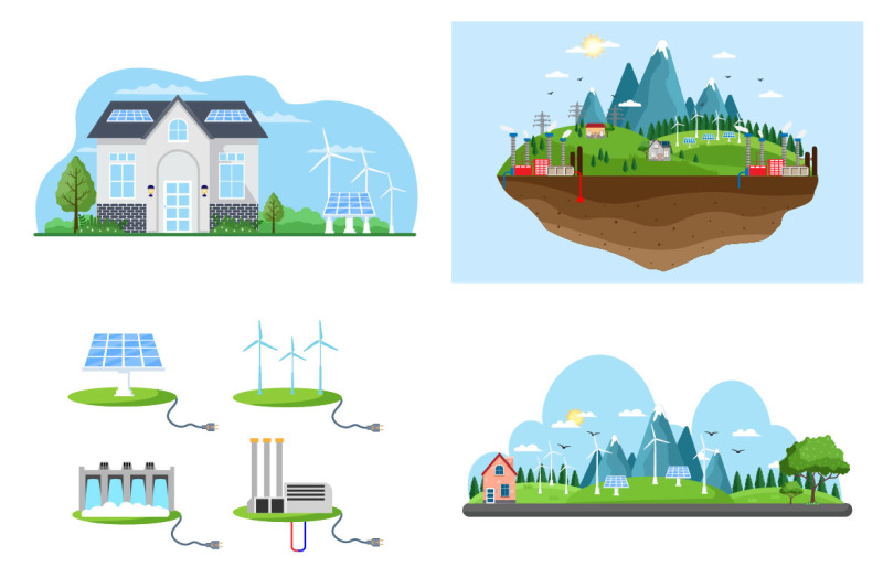 21-ecological-sustainable-energy-supply-illustration