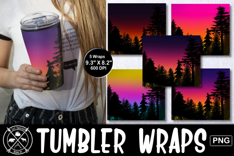 skinny-tumbler-pine-tree-sunset-wrap-sublimation-tumbler-png