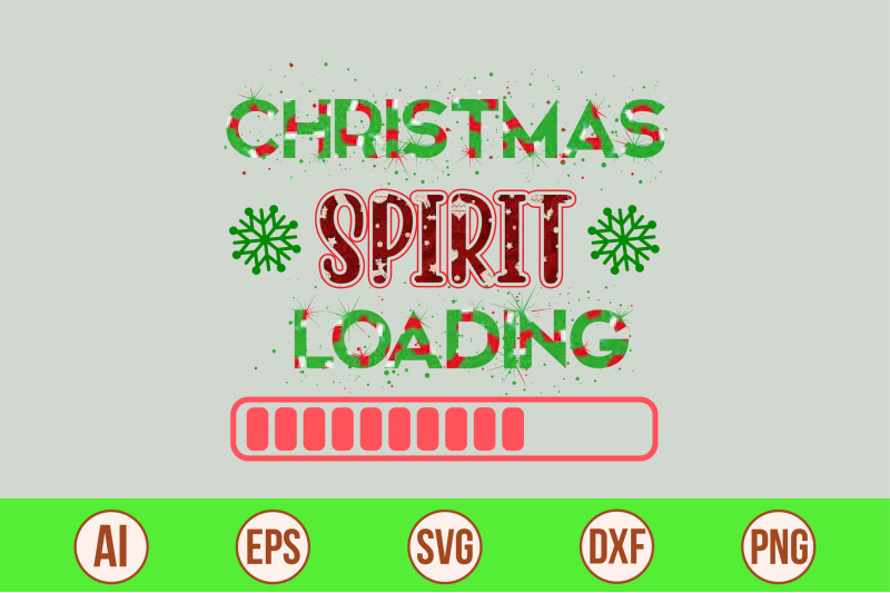 christmas-spirit-loading-svg-cut-file