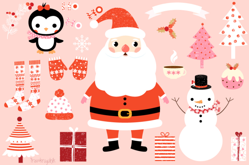 cute-christmas-clip-art-set-kawaii-santa-claus-clipart-christmas-clipart-collection-winter-clipart