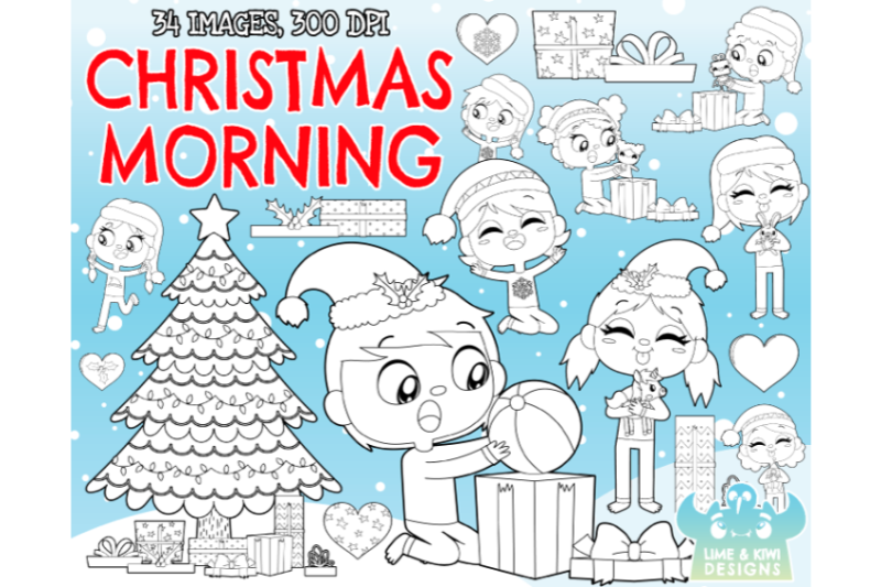 christmas-morning-digital-stamps-lime-and-kiwi-designs