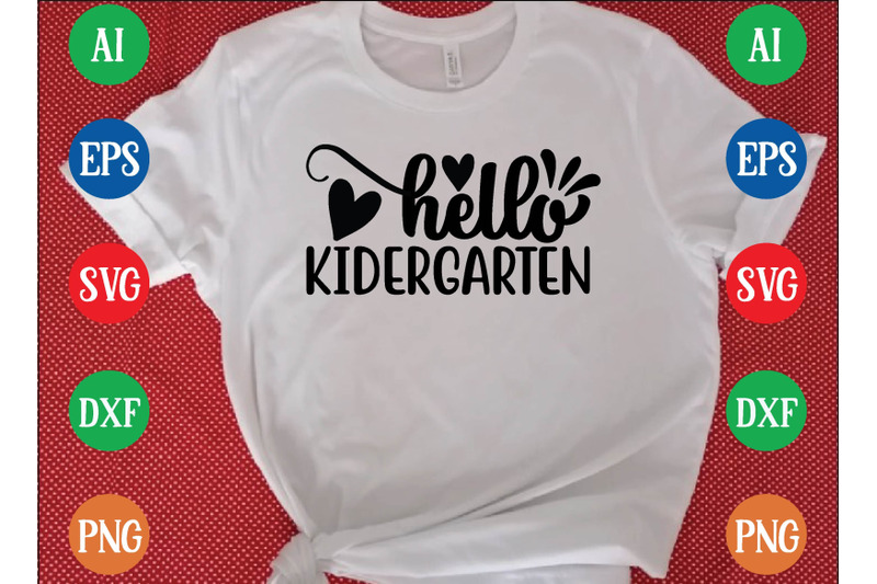 hello-kidergarten-svg-design