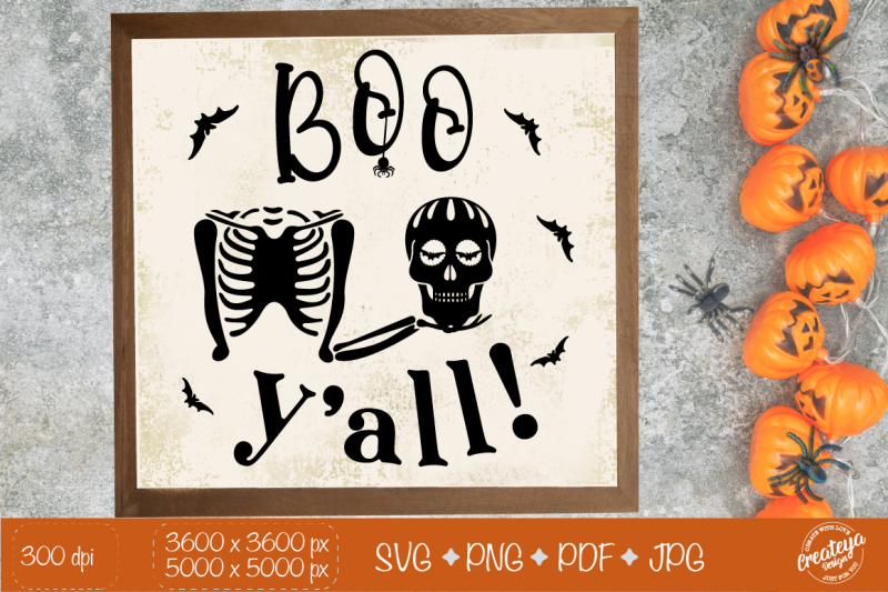 halloween-farmhouse-round-sign-svg-boo-yall-with-skeleton-bones-hal
