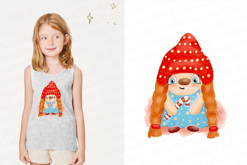 christmas-gnome-girl-with-candy-sublimation-design-png