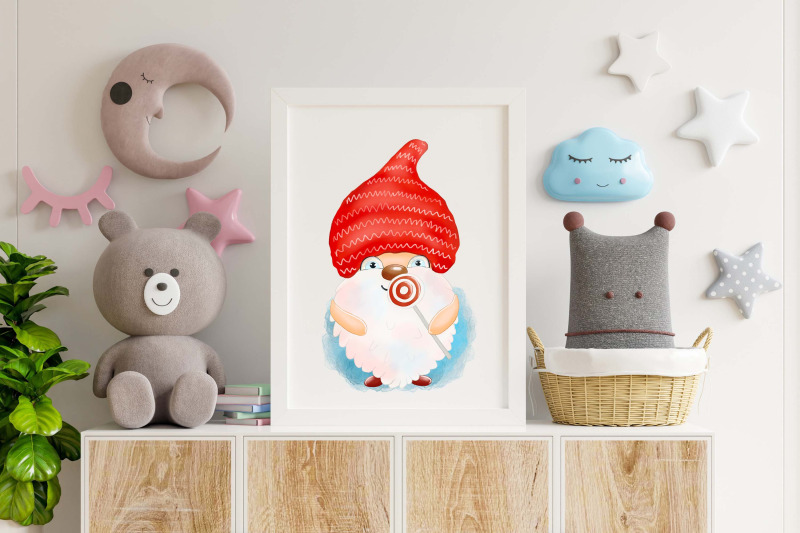 christmas-gnome-with-candle-sublimation-design-png