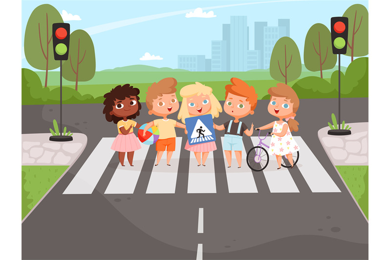 crossroad-rulles-children-learning-safety-road-traffic-lights-on-stre