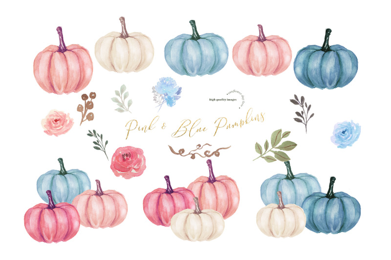 pink-amp-blue-pumpkin-bundle-clipart-fall-autumn-pumpkins-clipart