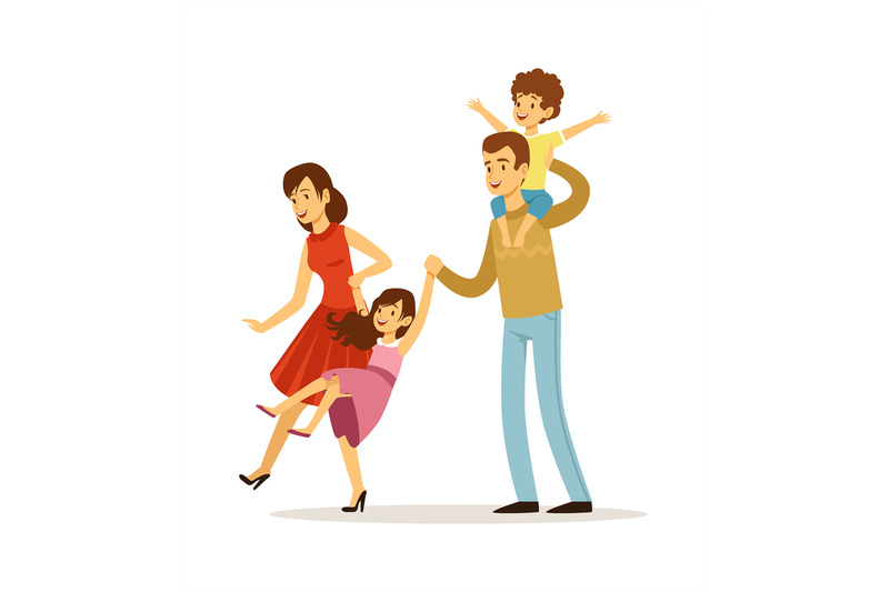 family-playing-happy-children-father-and-mother-smiling-kids-girl-a