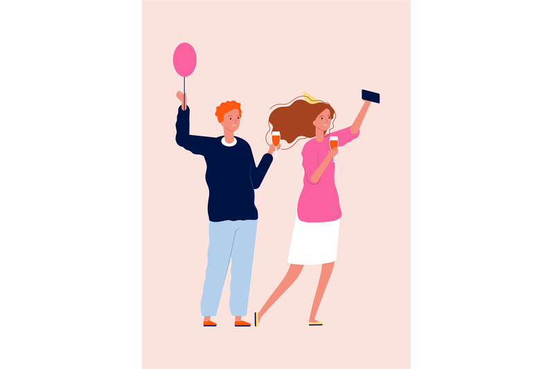 happy-festive-couple-cute-flat-celebrating-characters-with-balloon-an