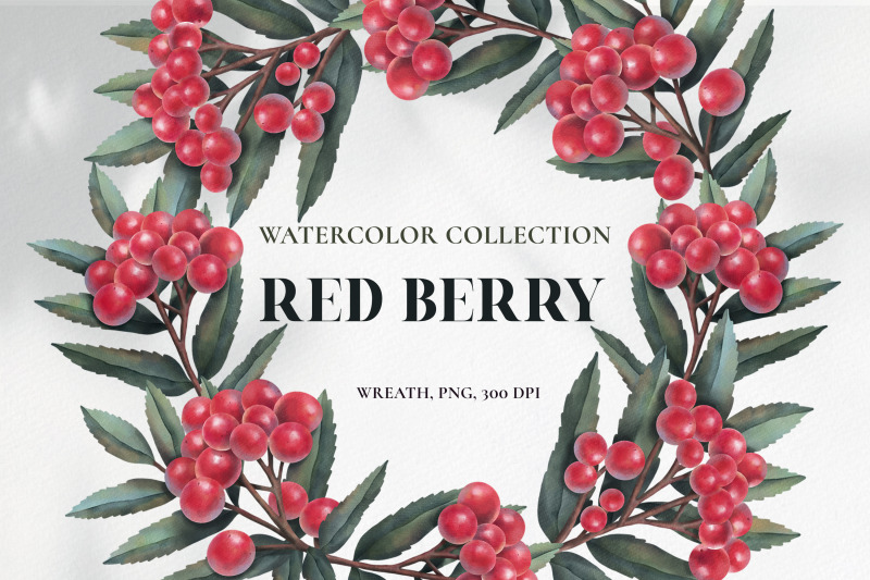 red-berry-3-clipart-and-2-wreath-png