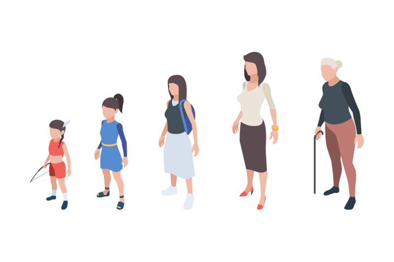 generations-people-kids-girls-daughter-woman-mother-grandmother-vecto