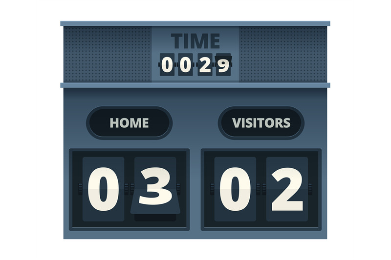 scoreboard-mechanical-counter-with-flipping-numbers-soccer-sport-elec