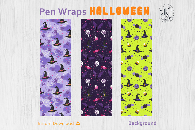 halloween-skull-and-bone-pen-wraps-png
