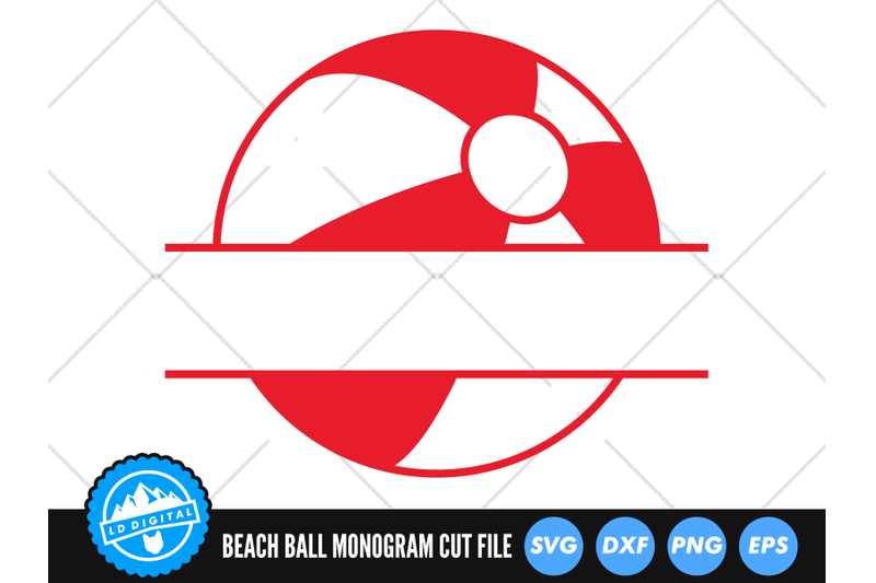 beach-ball-monogram-svg-beach-ball-cut-file-summer-svg