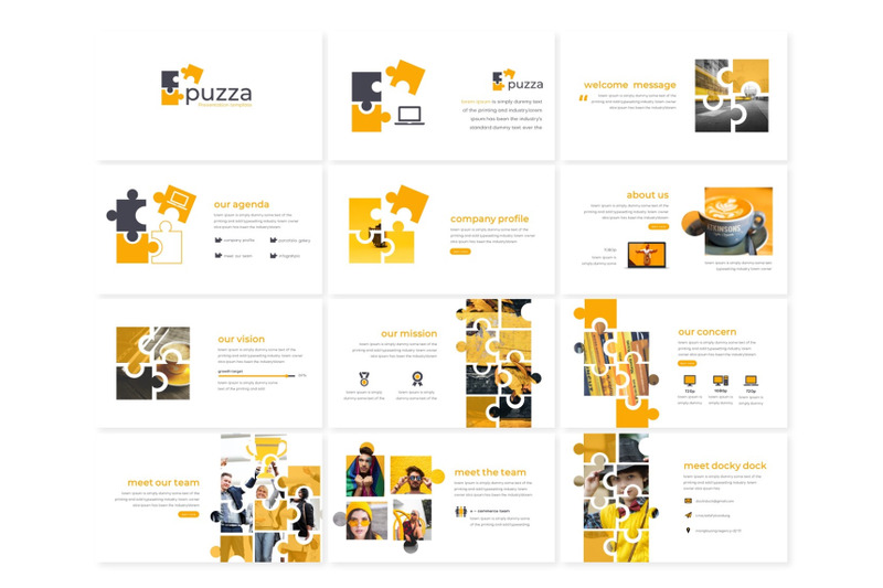 puzza-google-slide-template