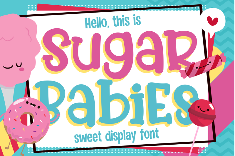sugar-babies-sweet-display-font
