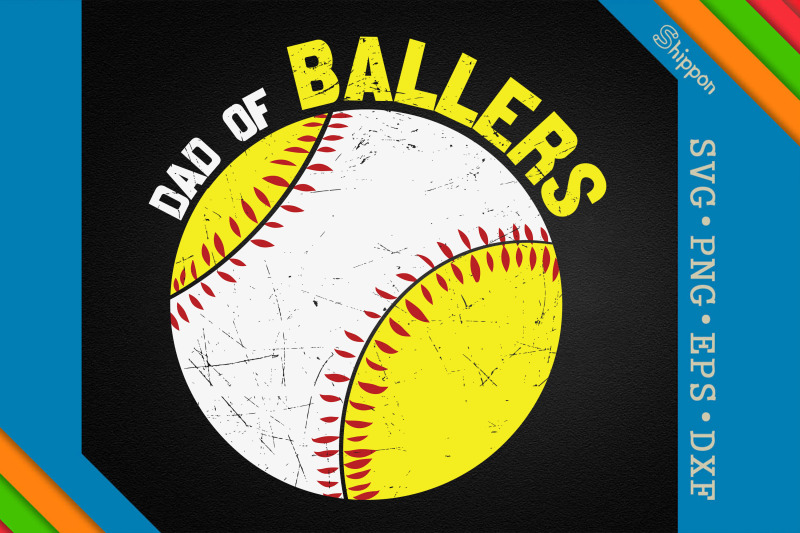 dad-of-ballers-baseball-softball-gift