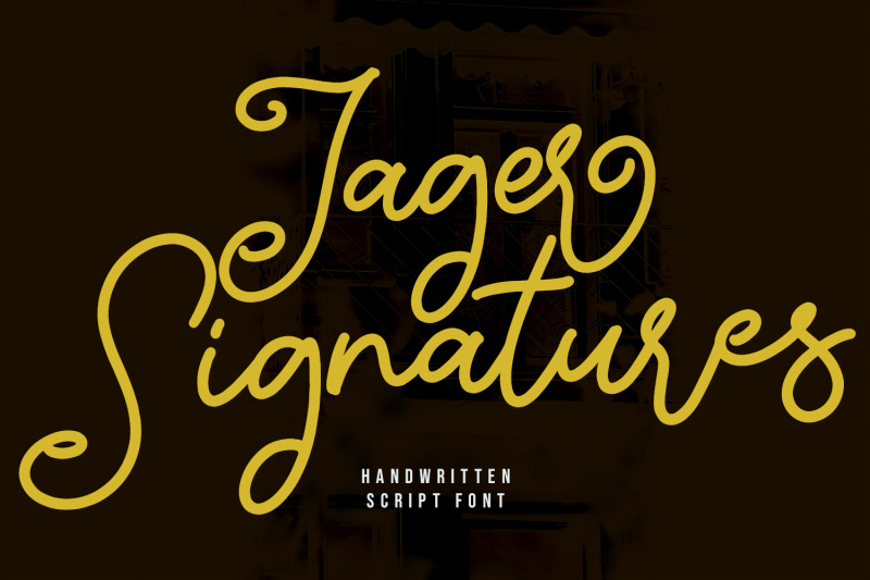 jager-signature-handwritten-script-font