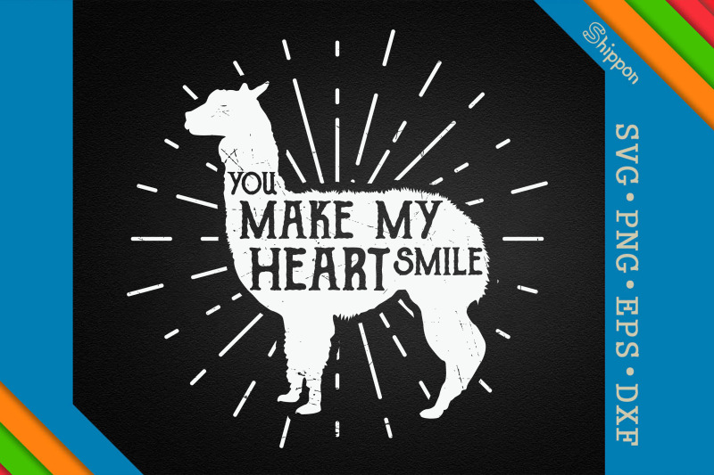 llama-quote-you-make-my-heart-smile