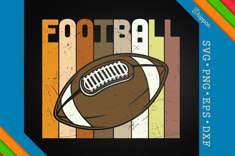 football-retro-design-american-football