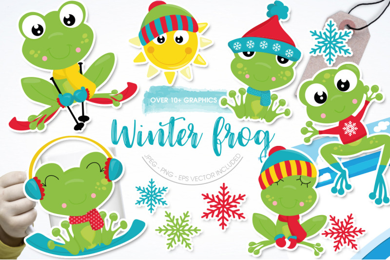 winter-frog