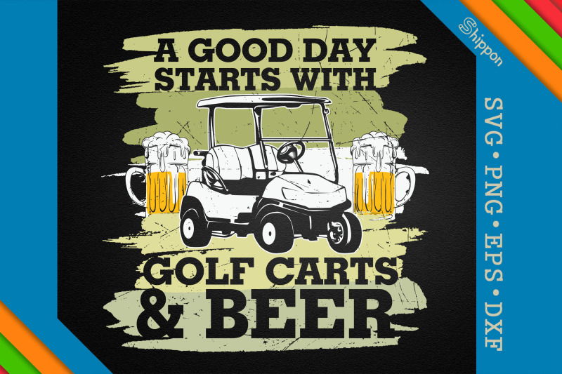 good-day-starts-with-golf-carts-and-beer