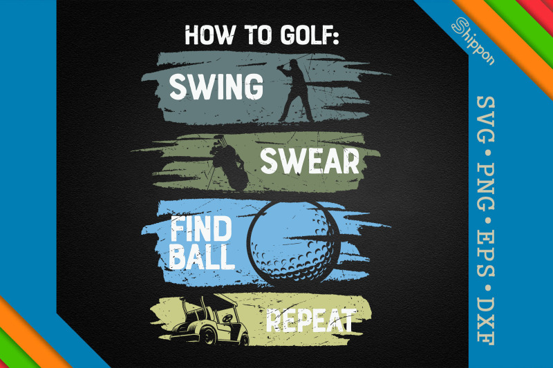 funny-golfing-quote-how-to-golf