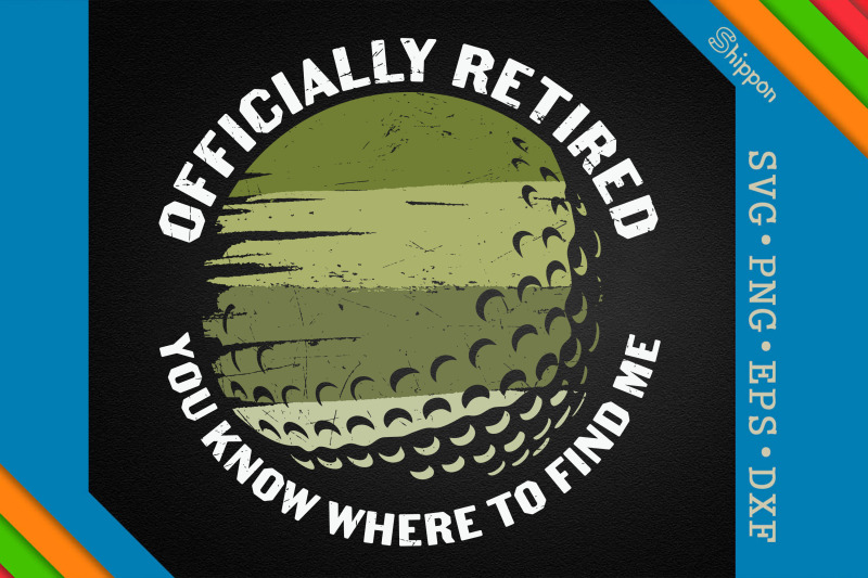 officially-retired-retirement-golfer