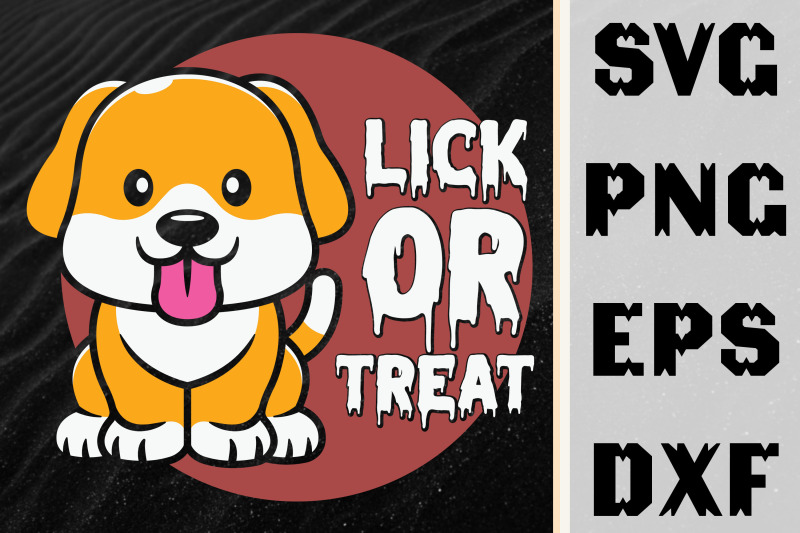 funny-halloween-dog-lick-or-treat