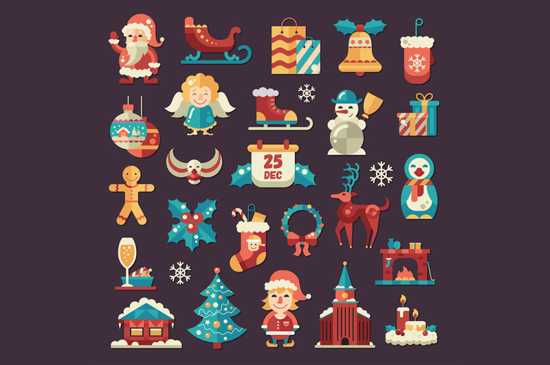 25-christmas-icons-bonus-illustrations