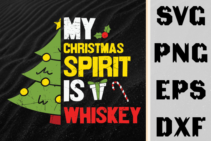 my-christmas-spirit-is-whiskey