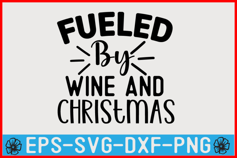 wine-christmas-svg-t-shirt-design