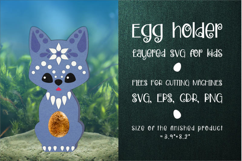 wolf-chocolate-egg-holder-template-svg